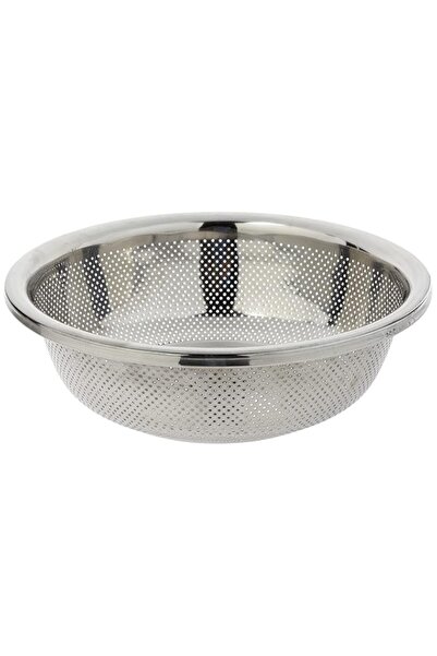 Generic RAJ STAINLESS STEEL DELUXE COLANDER, 45 CM , SILVER, MBC045, Food Str...