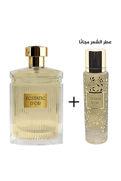 ECSTATIC D'OR مجموعة عطور نسائية فاخرة - عطر ١٠٠ مل + معطر شعر ٥٠ مل
