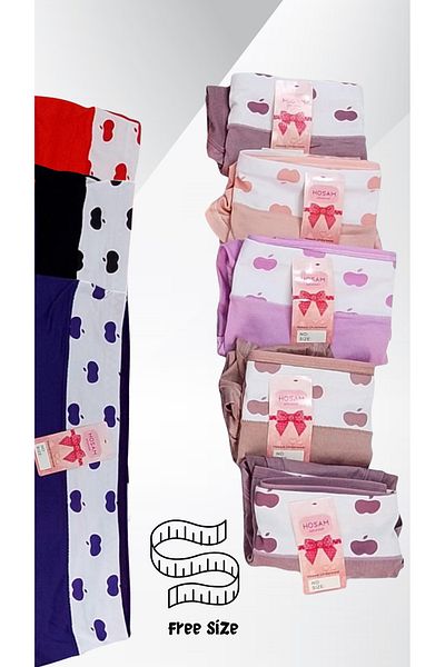 abu rehla Dozen women's boxer briefs, oversized, polyester blend, comfortable, soft, stretchy and flexible.