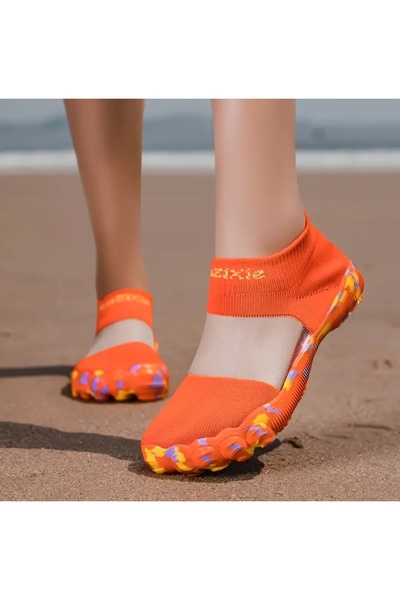 ORGANICYOU QUANZHOU ERKEK/KADIN Hafif, Nefes Alabilen, Kaymaz Tabanlı Hızlı Kuruyan Su Ayakkabıları(43)