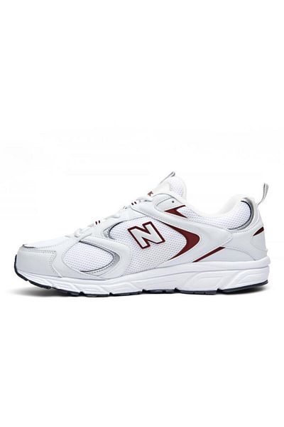 New Balance 408 Lifestyle Ml408Wr White & Red Unisex Daily Sports Shoes