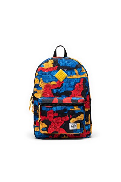 herschel x LEGO Heritage Genç | 14"inç Laptop Uyumlu 8-12 Yaş Genç Sırt Çanta...