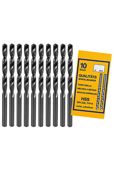 Proxxon Set 10 burghie HSS, DIN 338, 0.5mm
