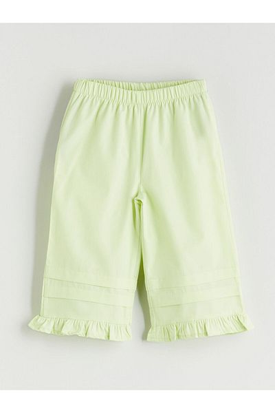 LC Waikiki Alegări strălucitoare din magazinul Shining |   Pantaloni verzi pentru fete cu talie elastică