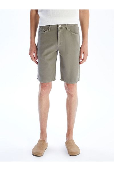 LC Waikiki Quality Parts from Celebi Store |   Jeans Green Standard Fit Men's Jean Shorts