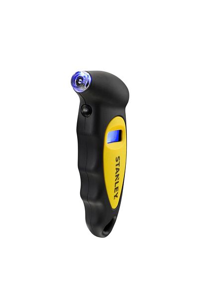 Stanley STHT80874-0, digital tire pressure gauge, accuracy 0.01, ergonomic handle, psi,