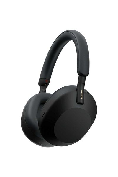 Sony WH-1000XM5 Headphones, Bluetooth, Over-ear, Microphone, Noise Cancelling, Black