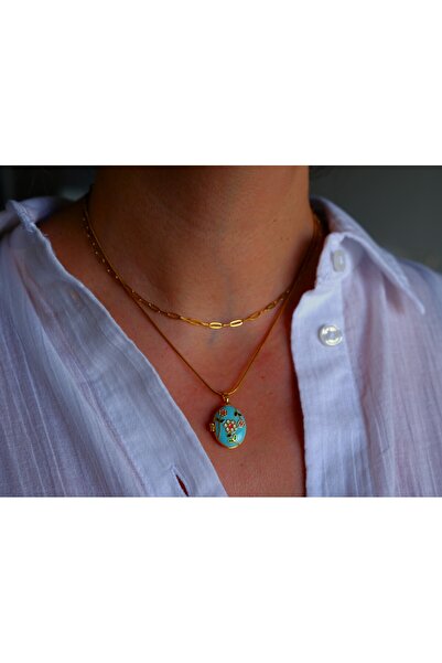 saaden jewelry SAADEN AÇILIR KAPANIR KOLYE