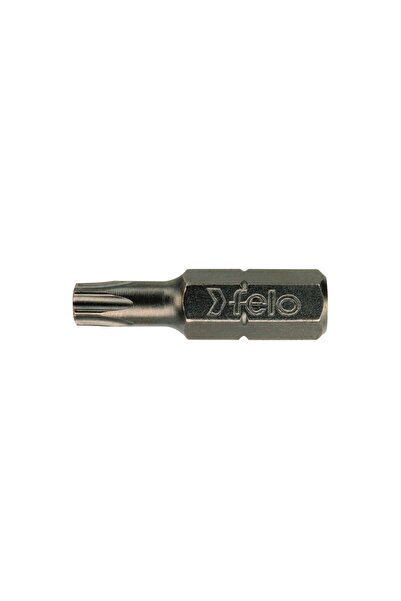 FELO Set of 10 Felo bits, Industrial profile Torx series, C6.3, TX40, 25mm
