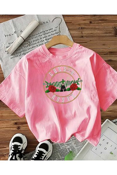 Touz Moda Rock Series Washable Guns N' Roses Unisex Vintage T-shirt