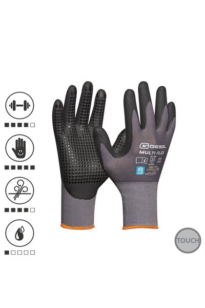 GEBOL 709277, Manusi de protectie Multi Flex, din nylon si spandex, acoperire...
