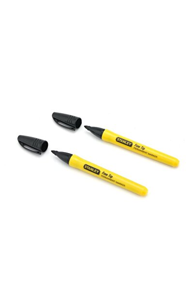 Stanley 0-47-316, set of two black markers, fine tip, blister