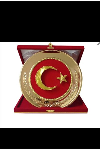 dekorasyonsepetim Filografi Ayyıldız Türk Bayrağı 27 cm