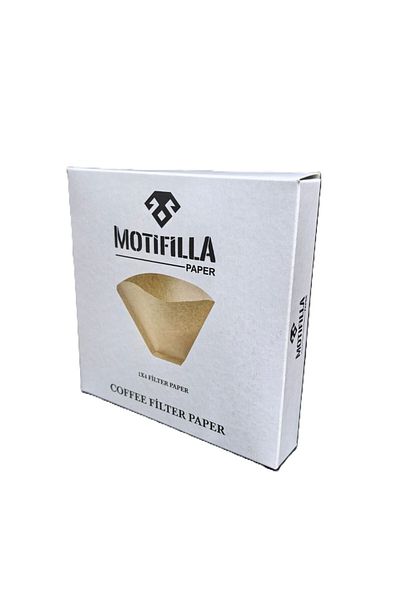 MOTİFİLLA 4 Nr. Coffee Filter Paper 80 Pieces White Color