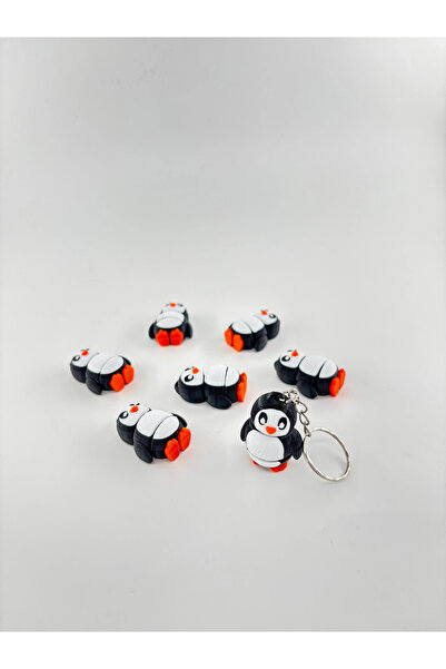 Mat3D سلسلة مفاتيح فليكسى البطريق – نموذج ملون متحرك