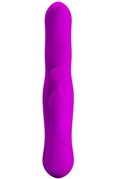 OEM PrettyLove Personal Massager, 30 Modes, 7 Rotations, Silicone, 24 cm, Purple