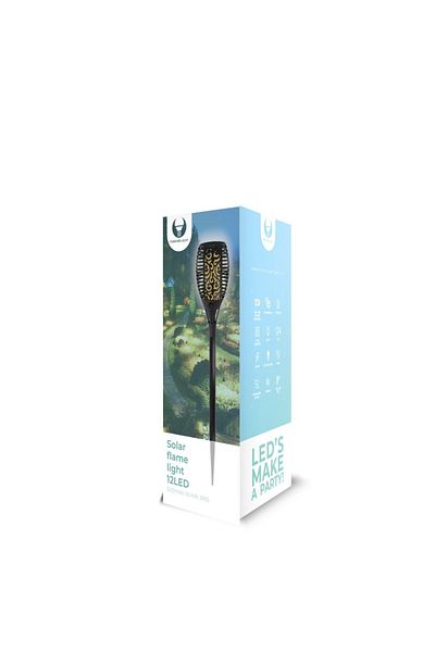 Proxxon Solar lamp with flame effect Forever Light, 33 SMD LEDs, 600mAh Ni-Mh IP65