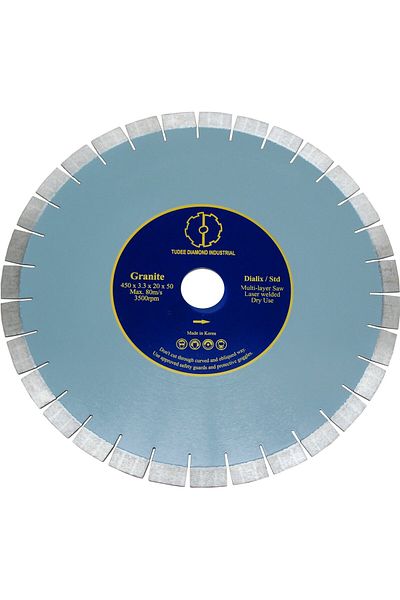 Proxxon Diamond cutting disc for granite, Dialix, standard Tudee 400x50x12mm