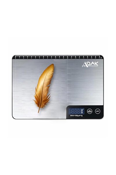 Generic ميزان طعام رقمي من أداك، ميزان مطبخ عالي الدقة للخبز وطهي الطعام الصح...