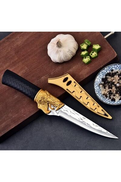 Generic 6 inch Boning Knife Hand Forged Chef Knives Sharp Butcher Knife High ...