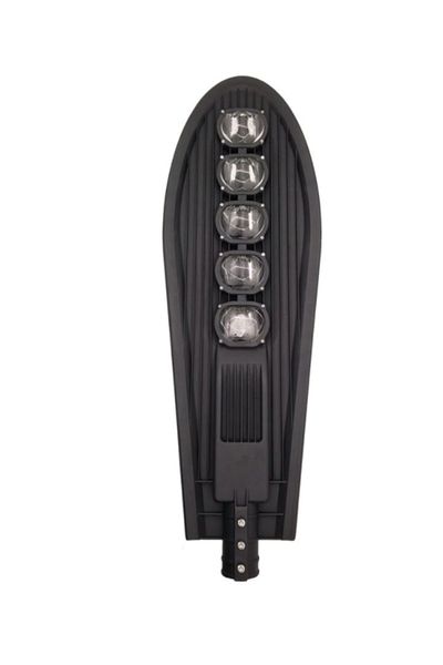 KlaussTech Led Street Lamp, Power 250w, Ip65, White Light Black