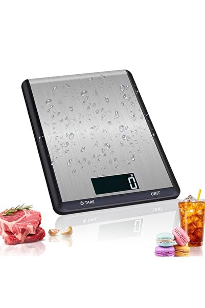 Generic ميزان مطبخ رقمي متعدد الوظائف من ليفادا بلس (15 كجم) مع شاشة LCD كبير...