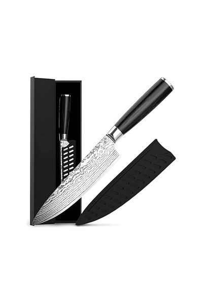 Generic Sulfar Professional Chef Knife 8-Inch | German High Carbon Stainless Steel | Ultra Sharp Blade with
