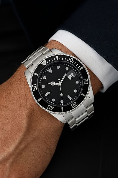 LOOQ Takvimki Men's Wrist Watch