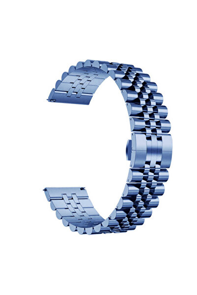 sickossi Gear S2 Compatible Krd-36 20mm Metal Scks Cord-Navy Blue