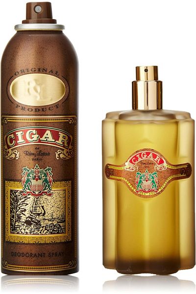 Remy Latour Cigar 2 Piece Gift Set for Men (Eau de Toilette Spray, Deodorant Spray)