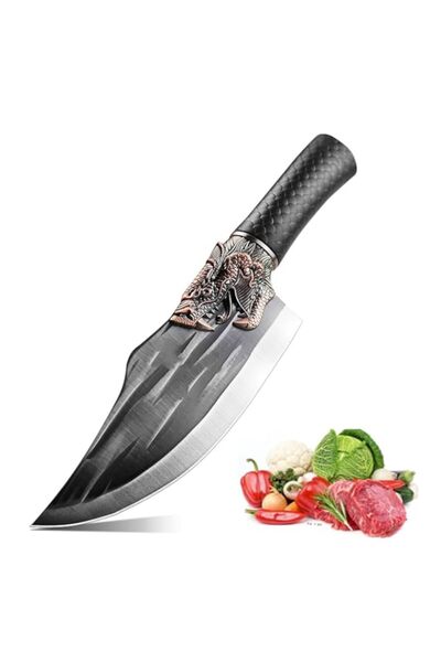 Generic Butcher Knife - Serbian Chef Knife & Viking Knife & Boning Knife - Ha...