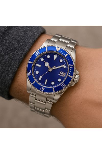 LOOQ Takvimki Men's Wrist Watch