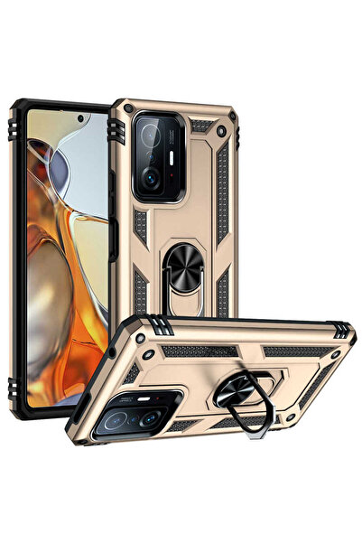 sickossi غطاء حماية لهاتف Mi 11T Pro 5G من SCKS طراز Vega - ذهبي