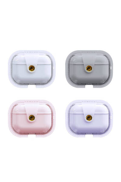 Scikossi Air-Pods Pro 2 Scks Airbag 33 Shockproof Magnetic Case-Purple