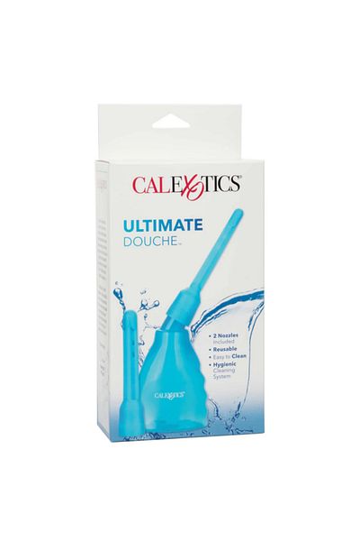 OEM Reusable Intimate Irrigator, CalExotics Ultimate Douche, Professional Intimate Hygiene, Blue