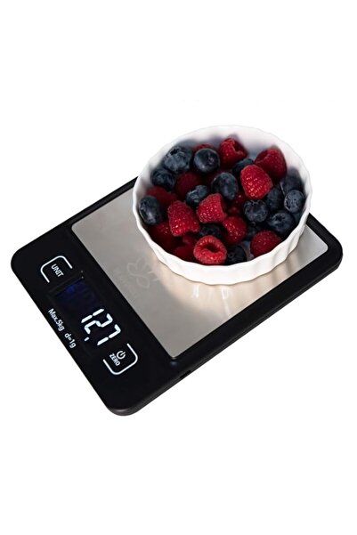 Generic ميزان طعام رقمي من ريجوفينس كيتشن - يقيس 4 وحدات مختلفة - سهل الاستخد...