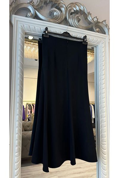 Sentez Crepe Skirt - Black