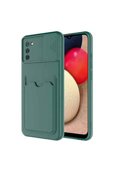 sickossi Galaxy A02S Case Scks Kartix Cover - Dark Green