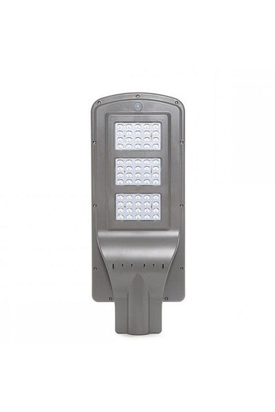 KlaussTech Outdoor LED Solar Lamp, Solar Panel Included, Power 60 W, Black