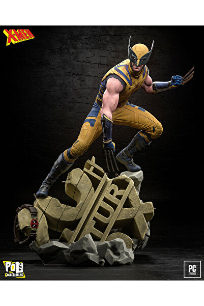 Poly Collectibles Wolverine – Hugh Jackman X-Men Premium Collectibles Figure ...