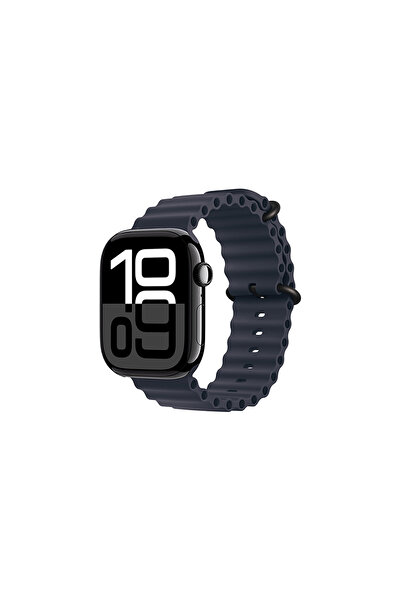 sickossi Watch 10 42mm Compatible Scks Krd-75 Silicone Cord-Matte Navy Blue