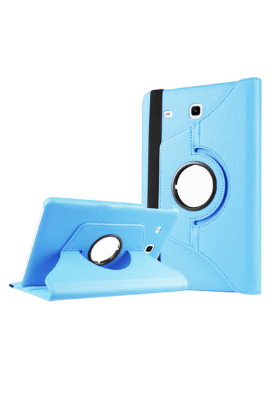 Scikossi حافظة جالاكسي تاب E T560 9.6 المتوافقة مع حامل دوار SCKS - أزرق