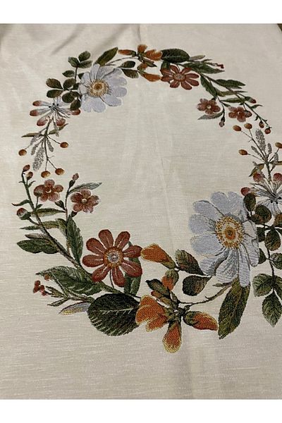 MYHOMEGOBLEN Tapestry Şönilli Tablecloth