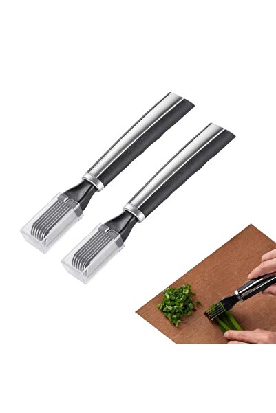 Generic قطاعة بصل نالاينا، قطعتان من قطاعة الخضار متعددة الوظائف من الفولاذ ا...