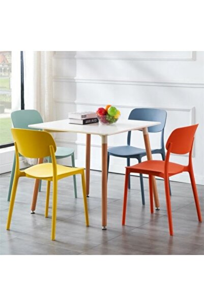 Kardett Kitchen chair, terrace, balcony or garden, cream - Modern, durable, easy to clean model