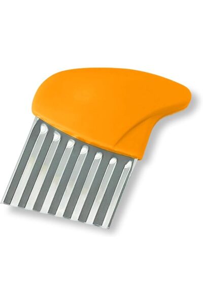 Generic قطاعة تجعيد للخضراوات، قطعة واحدة من قطاعة تجعيد لتقطيع البطاطس والجز...