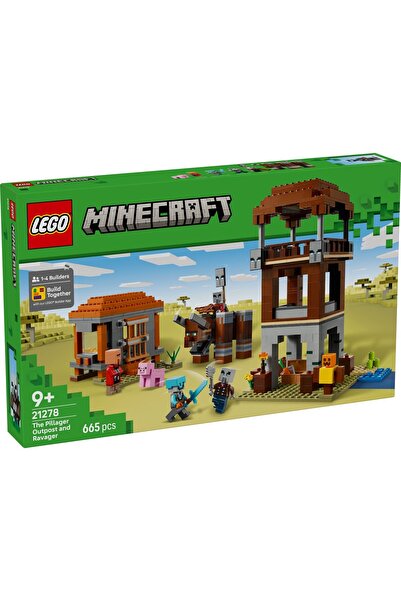 LEGO Minecraft AVANPOSTUL JEFUITORULUI SI DISTRUGATOR 21278