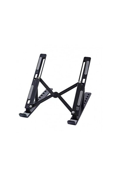 DigiMat Laptop Stand, Adjustable and Foldable, Black