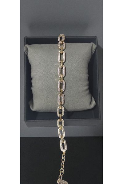 XUPING JEWELRY Zircon Stone Steel Bracelet