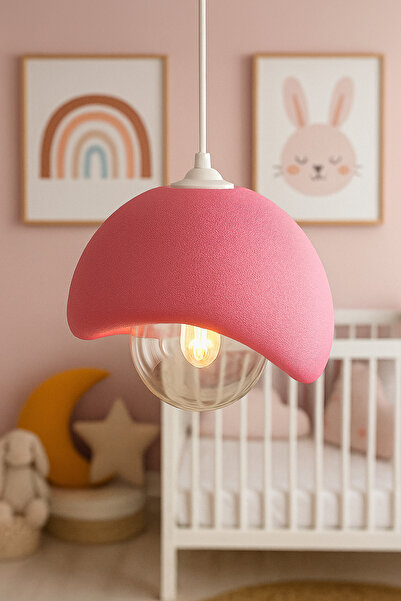 APJ STORE SINCE 2020 Pembe Şeker Kaya Avize Stone Wabi Sabi Vegan Pla Dekor E...